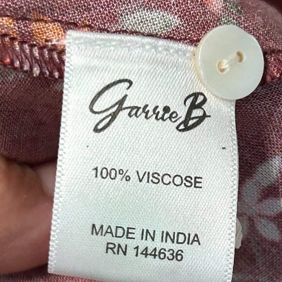 Garrie B Mini Wrap Dress Size M - Picture 7 of 9